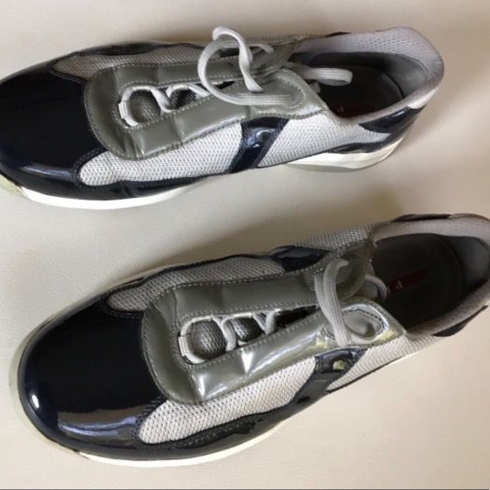 Prada patent sneakers - Picture 4 of 8